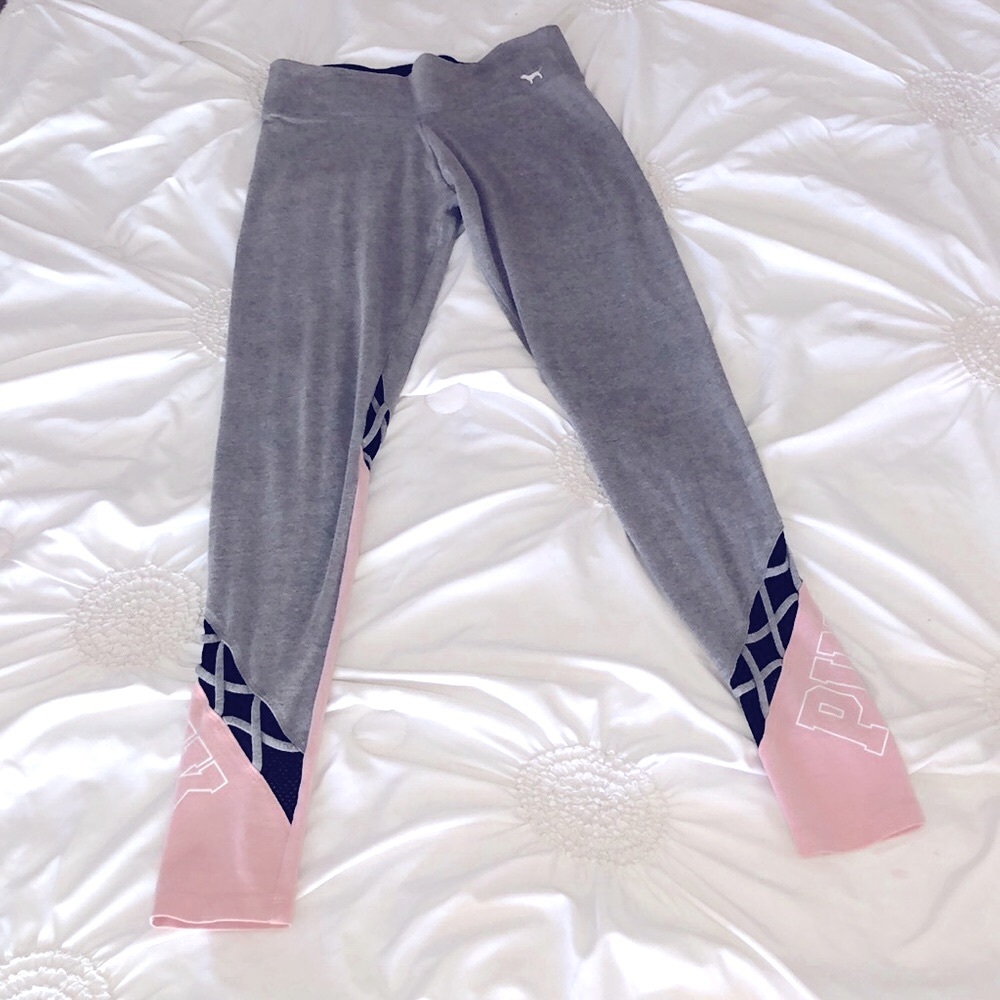 VS PINK YOGA LEGGINGS